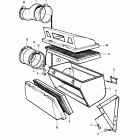 TAMD61A Air cleaner assy