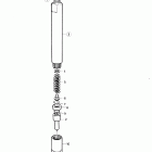 TAMD63P-A Fuel injector, components: 864827