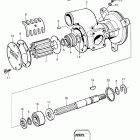 TAMD63P-A Sea water pump, components