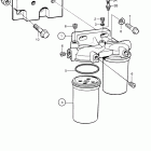 TAMD63P-A Fuel filter: b