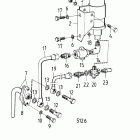 TAMD70B Oil bilge pump and installation components std