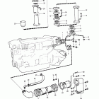 TAMD70B Exhaust bend, hose and silencer
