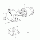 TAMD70C Alternator and installation components: b