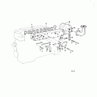 TAMD70D Exhaust manifold and installation components