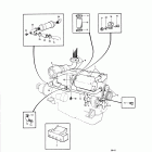 TAMD70D Cooling system with tube heat exch.induction and exhaust...