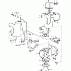 TAMD70E Bilge pump and installation components