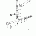 TAMD70E Bilge ejector and installation components
