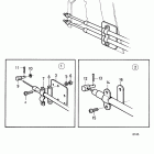 TAMD71A Mounting kit double control cables: 853218