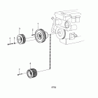 TAMD71B Extra pulley