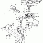 TAMD72A Water pump and thermostat housing