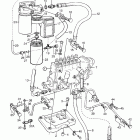 TAMD72P-A Fuel injection pump and fuel filter