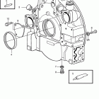 TAMD73P-A Flywheel housing for twin starter motors