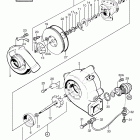 TAMD74A Turbocharger, components: 3827195