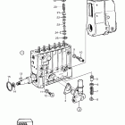 TAMD74A-A Fuel injection pump, components
