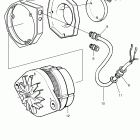 TAMD74A-A Alternator casing