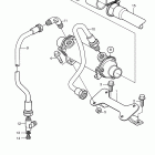 TAMD74A-A Oil cooler for  mg5091dc
