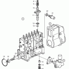 TAMD74L-A Fuel injection pump, components: 3803806