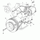 TAMD74P-A Alternator, high mounting