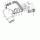 TAMD102A Wet exhaust elbow 6''  7''