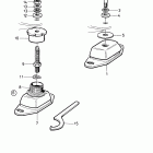 TAMD102A Flexible engine suspension