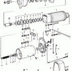 TAMD102A Starter motor, components