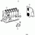 TAMD102D Fuel injection pump, components: 866205