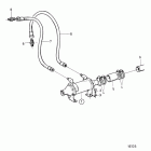 TAMD103A-A Oil cooler for twin disc mg5114sc, mg5114dc