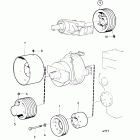 TAMD120A Extra belt pulley: c
