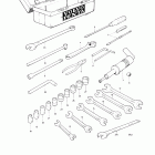 TAMD120AK Tools and touch-up paint