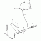 TAMD120B Engine speed control and installation components