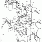 TAMD121D Fuel injection pump and fuel filter. standard fuel syste...