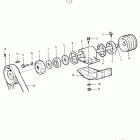 TAMD121D Extra power take off. side mounted, belt driven
