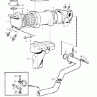 TAMD121D Oil cooler for engine with keel cooling