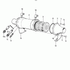 TAMD121D Oil cooler for reverse gear, components