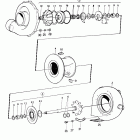 TAMD121D Turbocharger, components: 846241