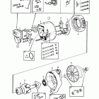 TAMD121D Alternator, classifiable 25a, components: 847651