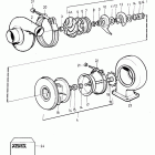 TAMD122A Turbocharger, components