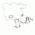 TAMD122A Fixed engine suspension for auxiliary engine