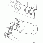 TAMD122P-A Wet exhaust line 7'' (175 mm)