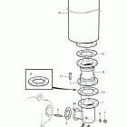 TAMD122P-A Dry exhaust line 7'' (175 mm) earlier producti...