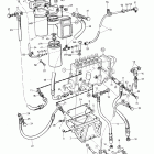 TAMD122P-B Fuel injection pump and fuel filter