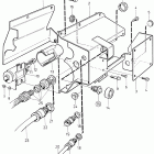 TAMD162A Protecting cover and relay for starter motor. classifiab...