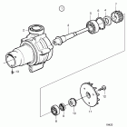 TAMD162A Water pump, components