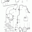 TAMD162B Sea water pump with rubber impeller