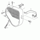 TAMD162C-B Belt guard for extra alternator