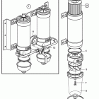 TAMD162C-C Fuel cleaner /  water separator, twin.