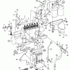 TAMD162C-C Fuel injection pump, fuel filter and shut-off valve. cla...