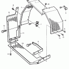 TAMD163A-A Belt guard for engine with radiator cooling