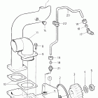 TAMD163A-A Sea water pump with rubber impeller