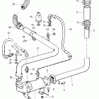 TAMD163P-A Oil cooler for zf 350a (irm). wet exhaust. sn-1101055810